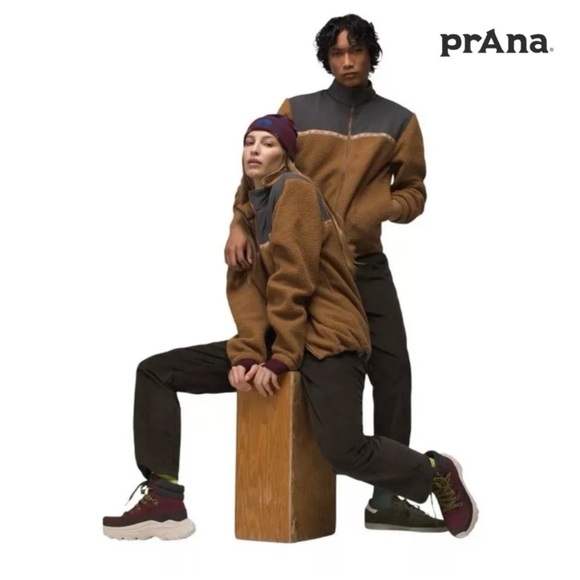 Prana Hurricane F2 unisex fleece jacket size medium. 90’s. Sepia color (brown) - Picture 10 of 10